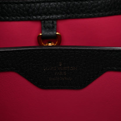 Louis Vuitton Taurillon Capucines BB Black 7 of 10