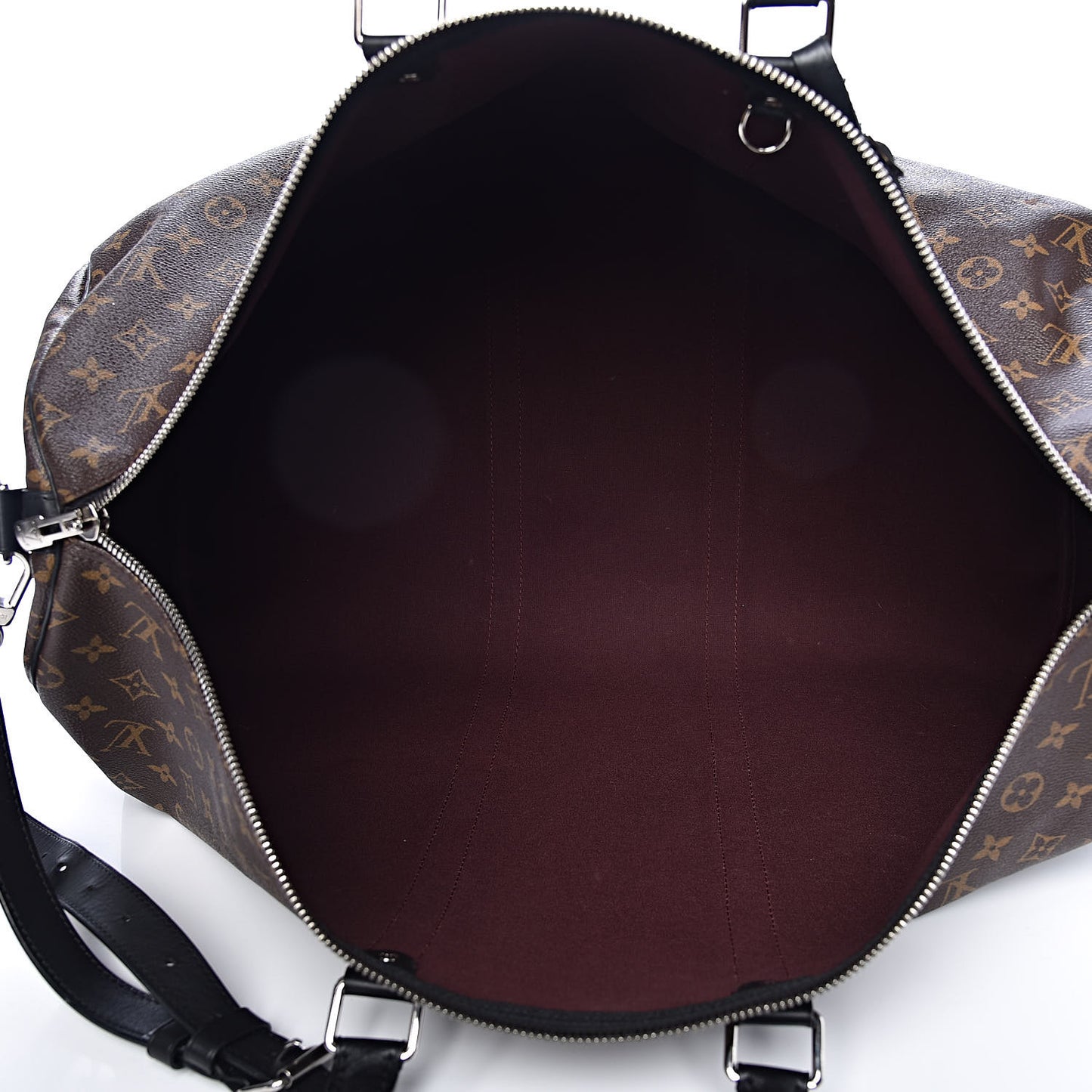 Monogram Macassar Keepall Bandouliere 55