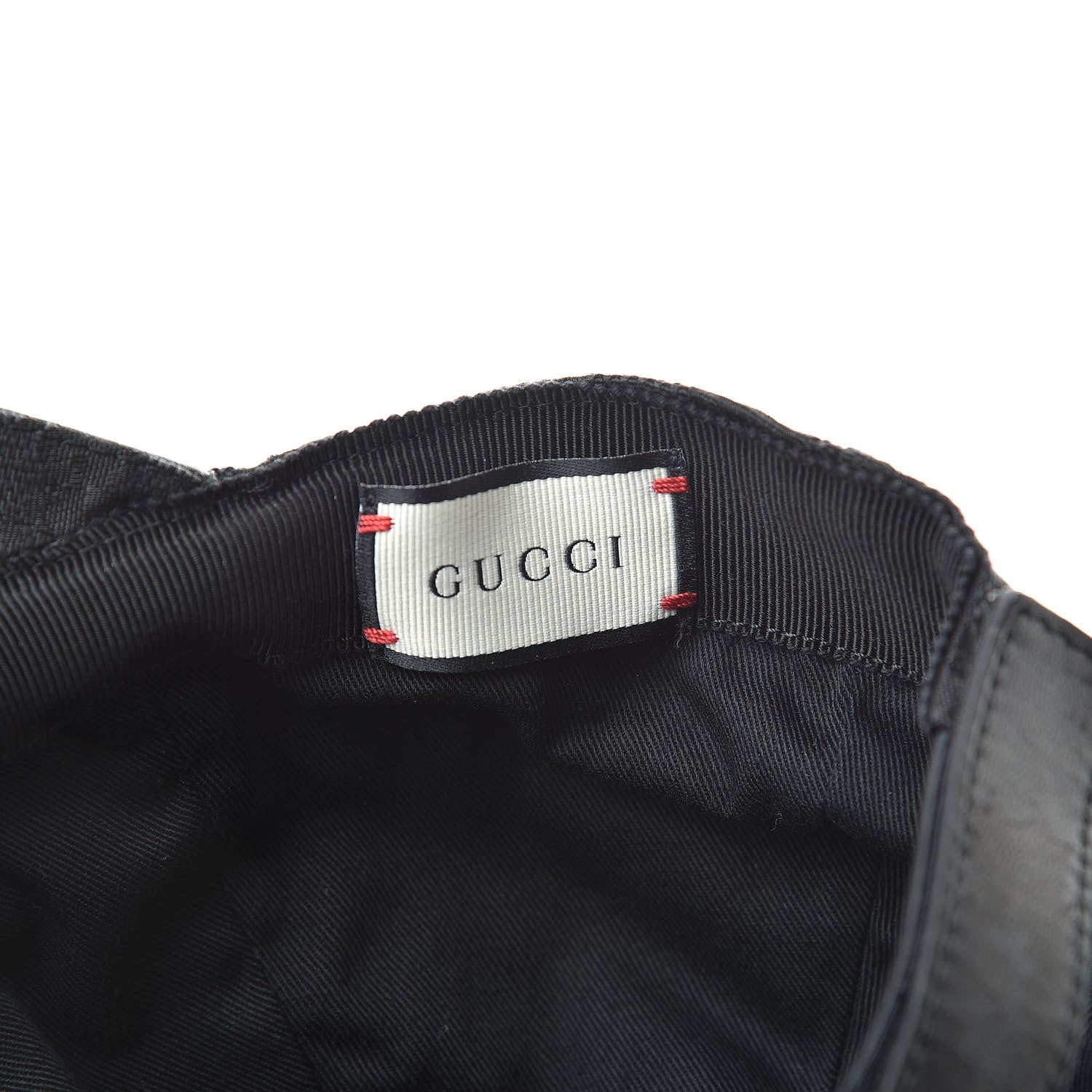 Gucci Monogram Web Baseball Hat M Black 6 of 8