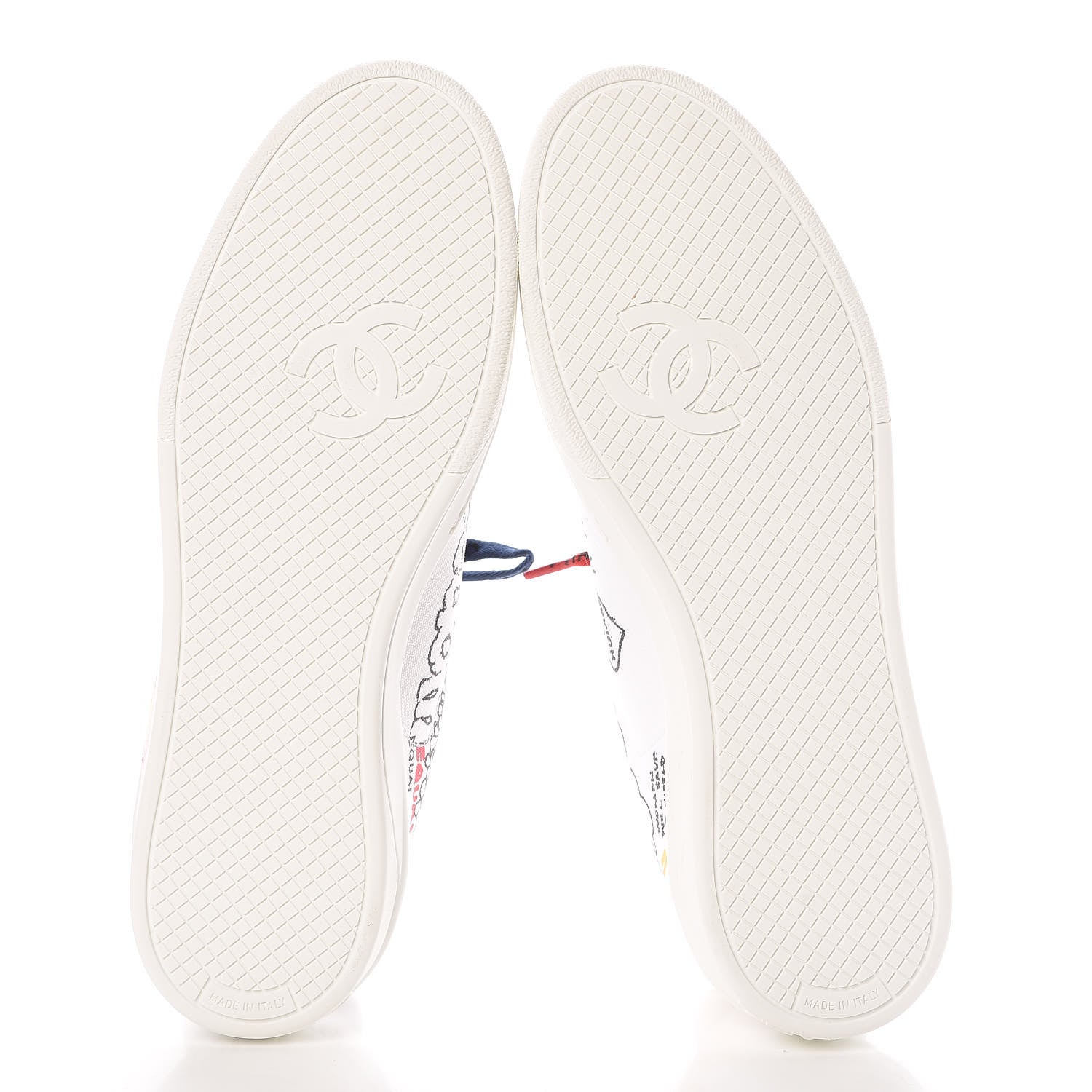 Chanel x Pharrell Williams Calfskin Womens Sneakers 40 White 11 of 12