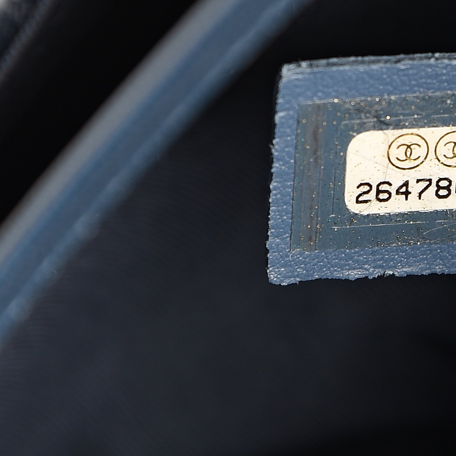 Chanel Lambskin Quilted Small Lovely Day Flap Dark Blue 6 of 9