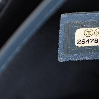 Chanel Lambskin Quilted Small Lovely Day Flap Dark Blue 6 of 9