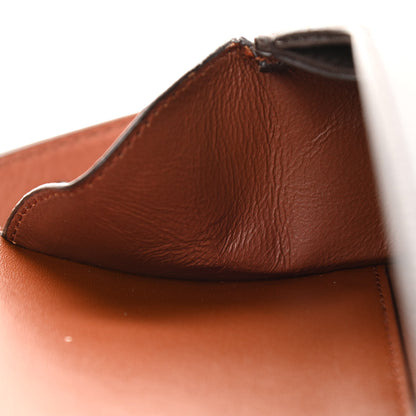 Saint Laurent Canvas Smooth Calfskin Le Monogramme Medium Buckle Satchel Chestnut 11 of 12