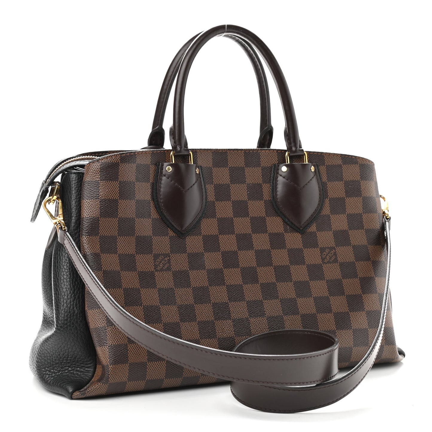 Cuir Taurillon Damier Ebene Normandy Black