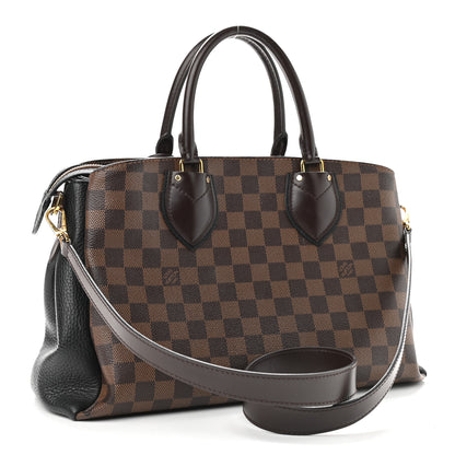 Louis Vuitton Cuir Taurillon Damier Ebene Normandy Black 3 of 20