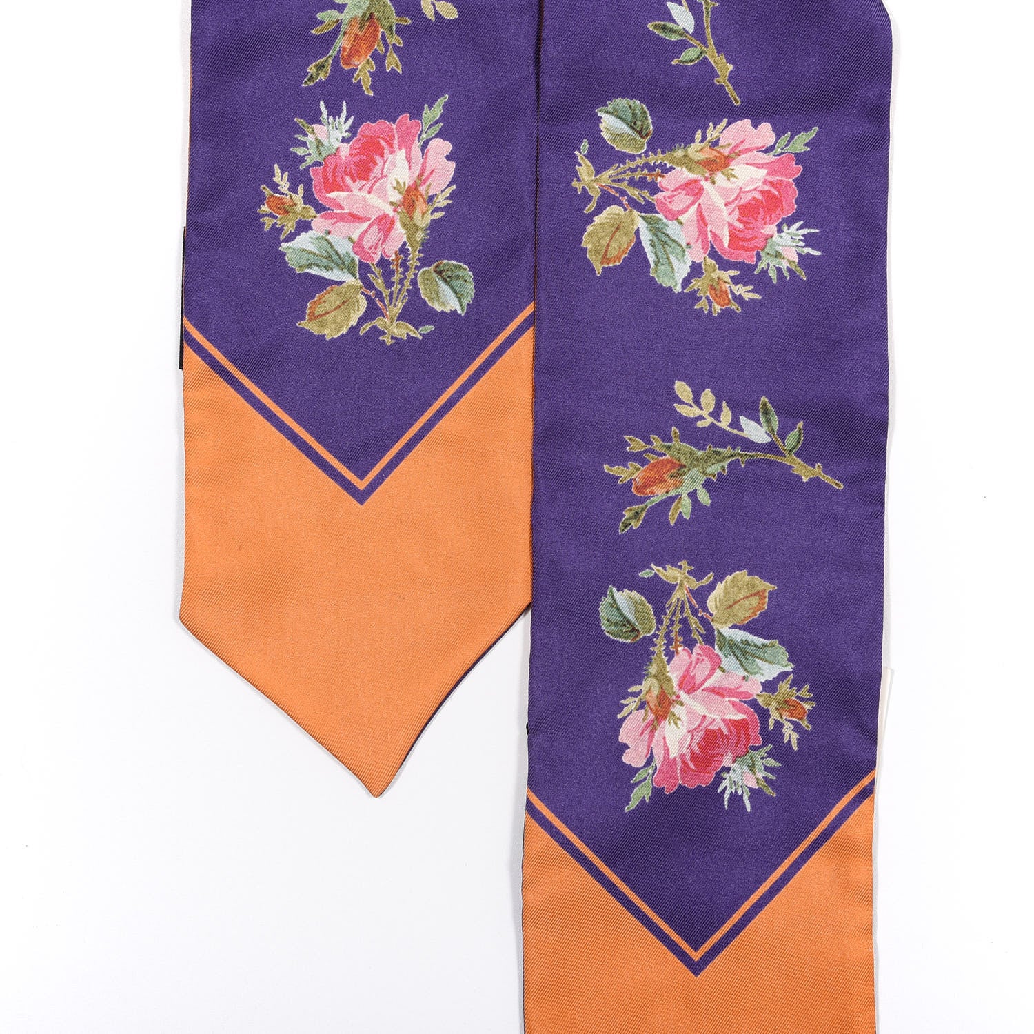 Gucci Silk Blind for Love Neck Bow Scarf 6 of 6