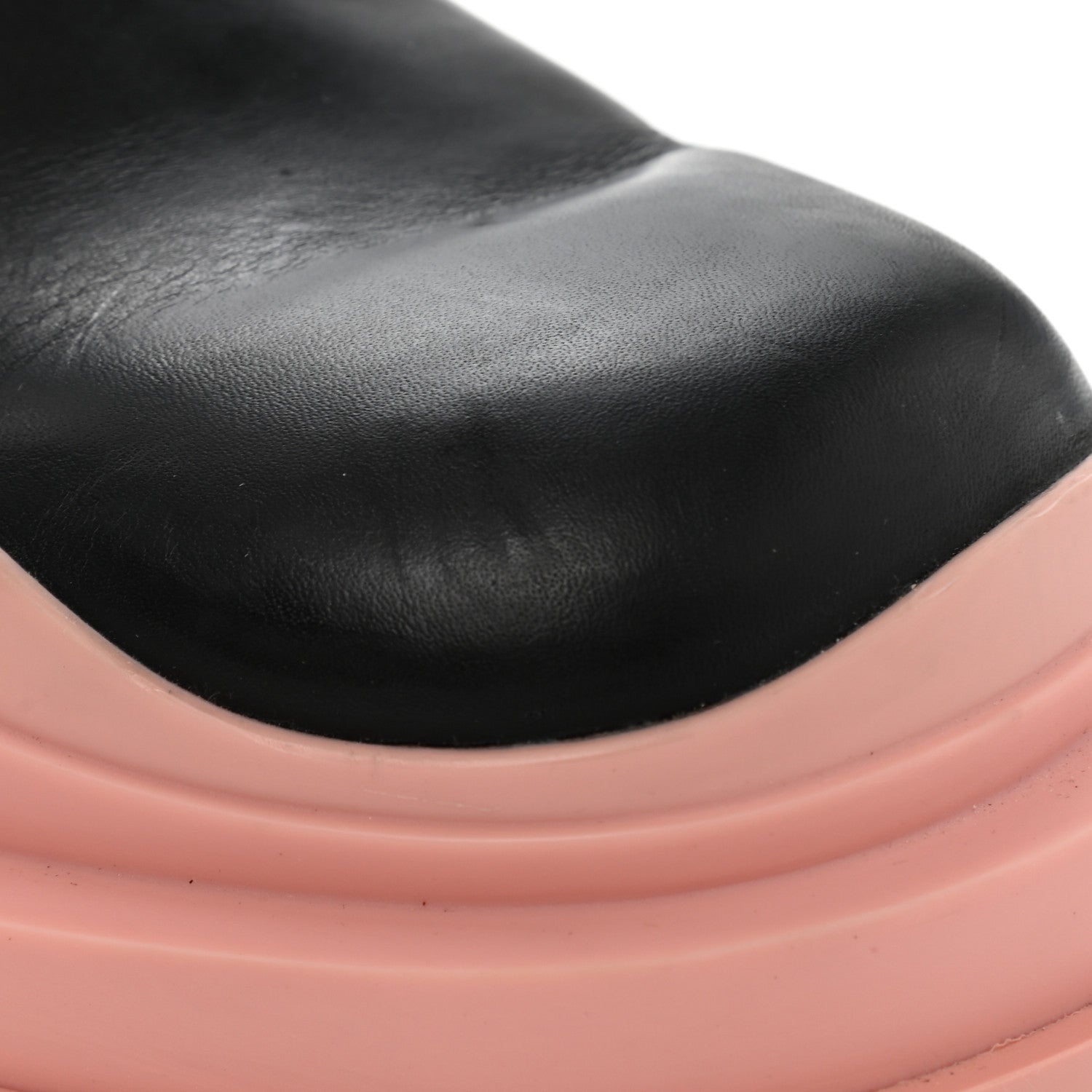 Bottega Veneta Calfskin The Tire Chelsea Boots 36 Black Peachy 13 of 16