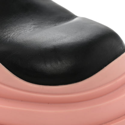 Bottega Veneta Calfskin The Tire Chelsea Boots 36 Black Peachy 13 of 16