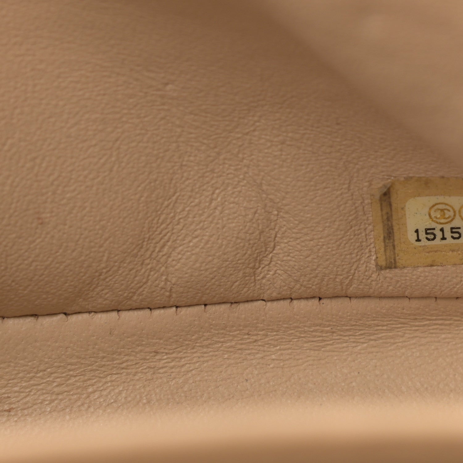 Chanel Caviar Quilted Jumbo Double Flap Light Beige 7 of 16