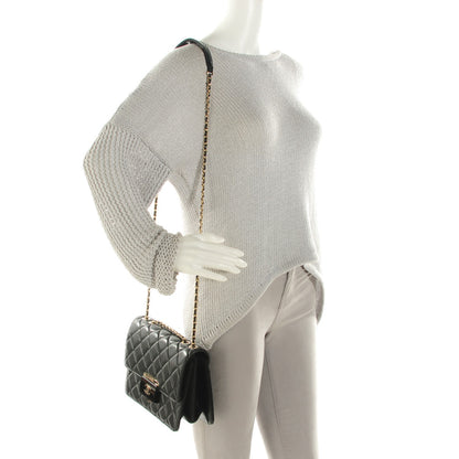 Chanel Shiny Sheepskin Quilted Beauty Lock Flap Black 2 of 7