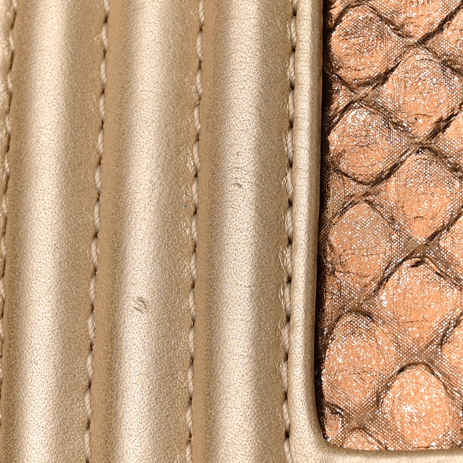 Chanel Snakeskin Calfskin Small Boy Flap Gold 15 of 17