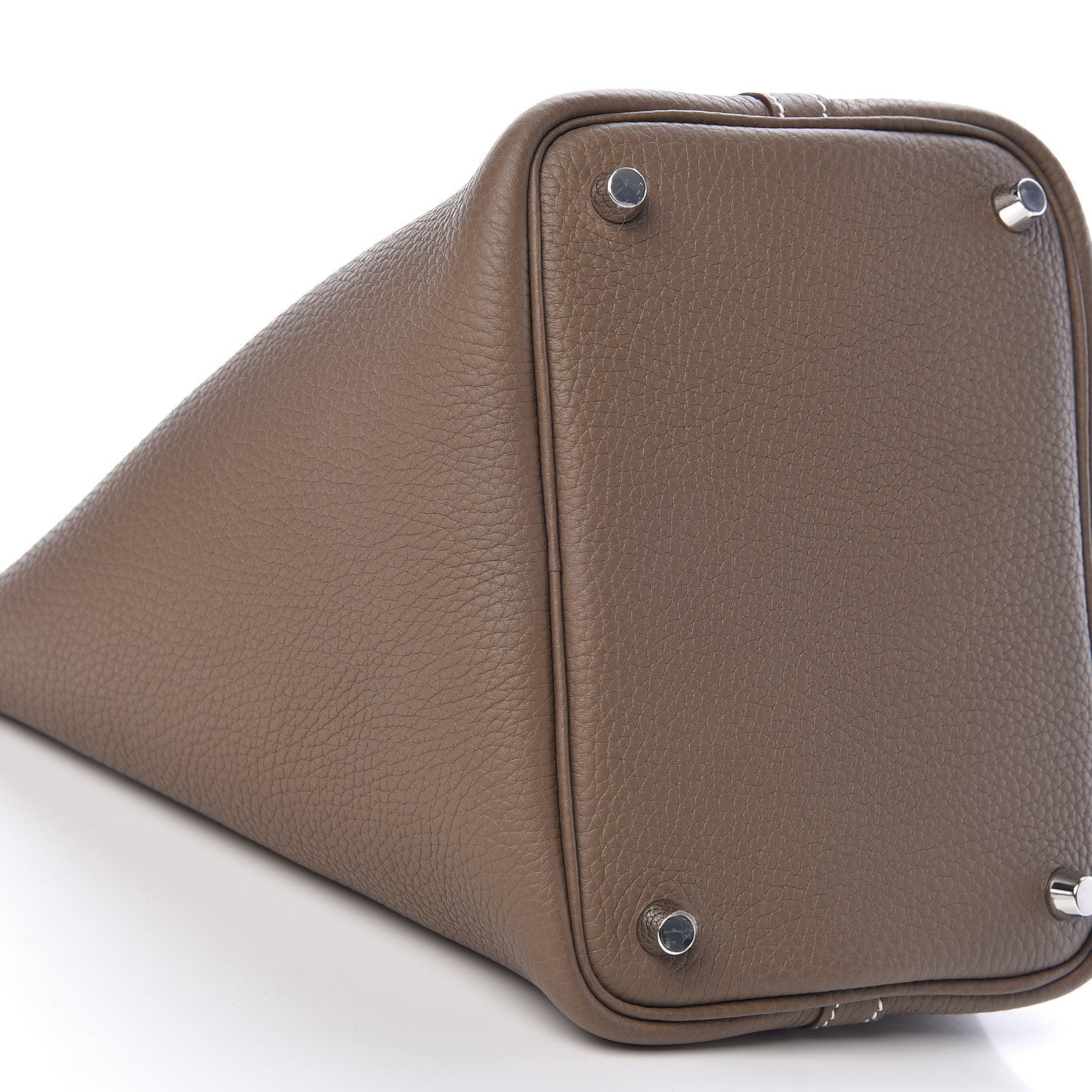 Hermes Taurillon Clemence Picotin Lock 18 PM Etoupe 5 of 11