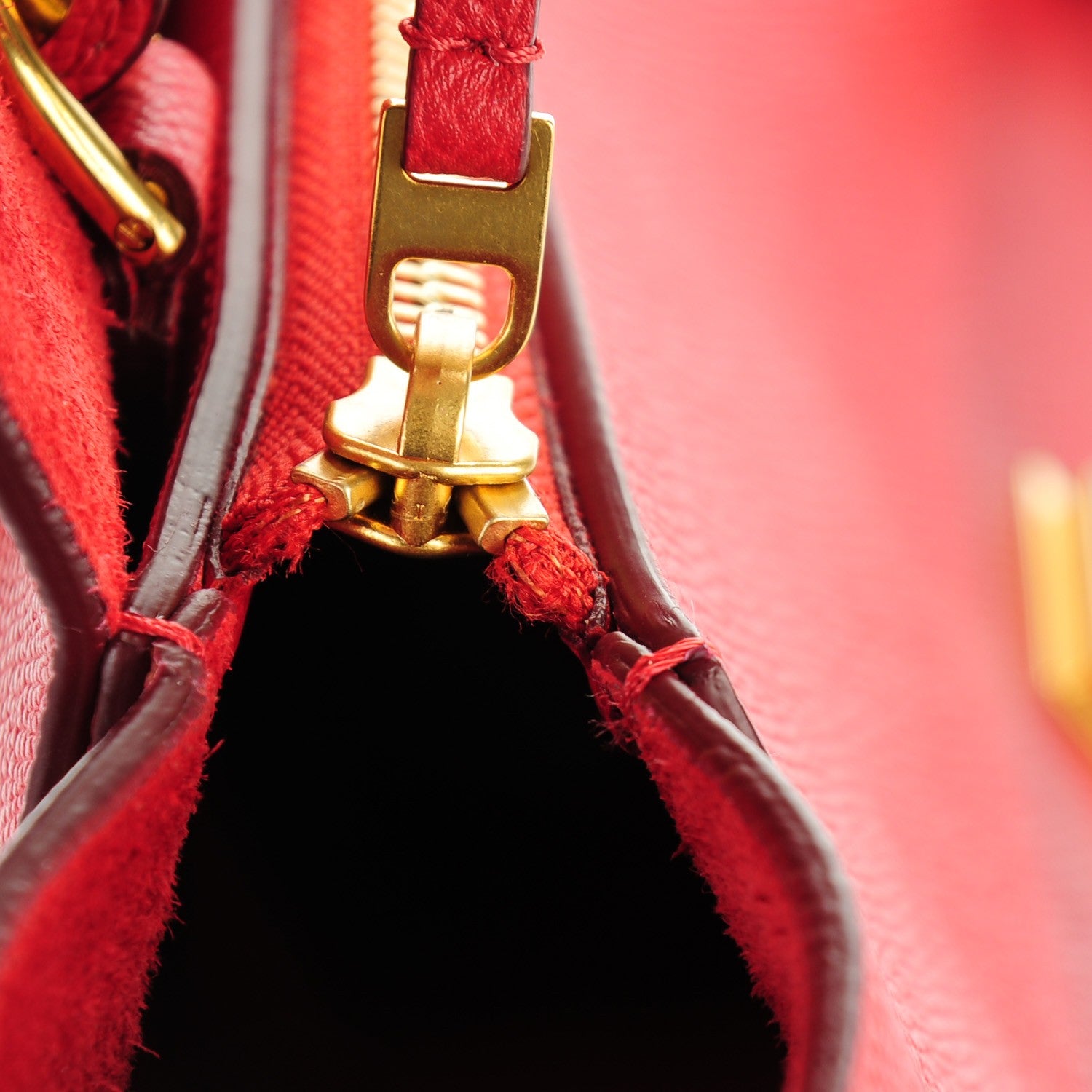 Celine Grained Calfskin Mini Belt Bag Coquelicot 9 of 9