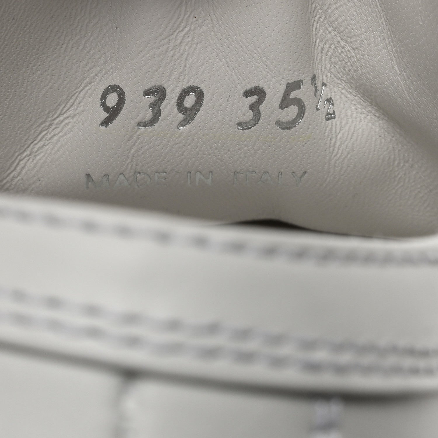 Prada Gabardine Triangle Logo Wheel 35mm Sneakers 35.5 White 8 of 9