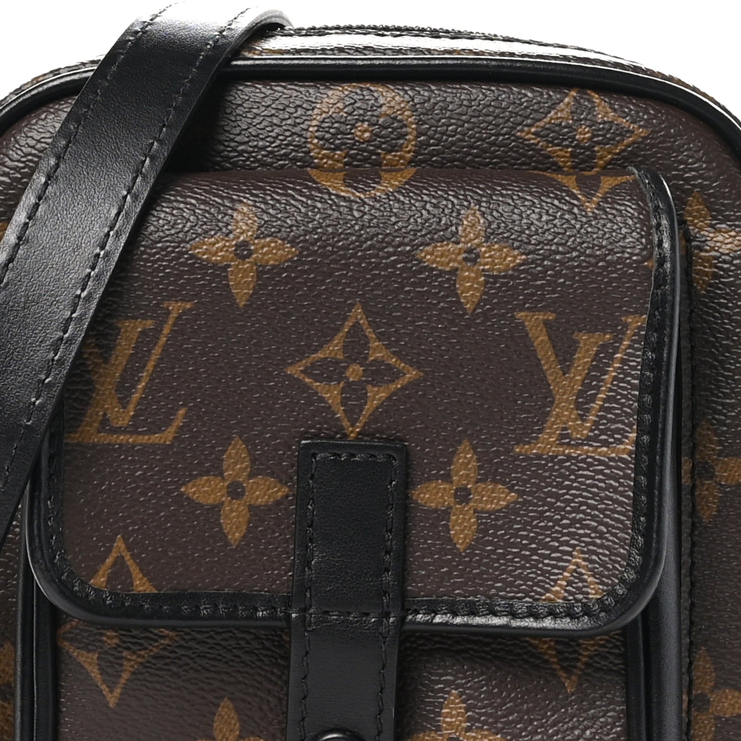 Louis Vuitton Monogram Macassar Christopher Wearable Wallet 7 of 9