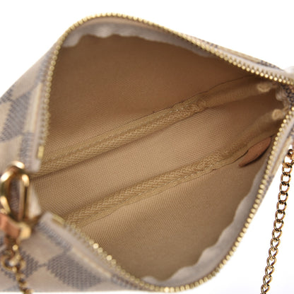Louis Vuitton Damier Azur Mini Pochette Accessories 5 of 7