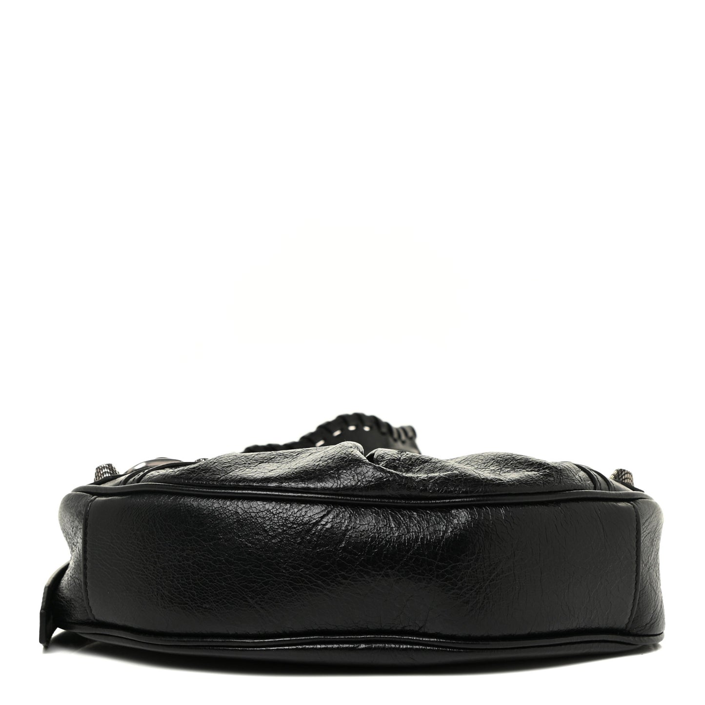 Agneau Arena Le Cagole Shoulder Bag XS Black