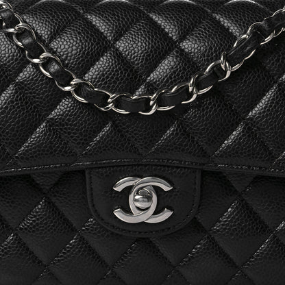 Chanel Caviar Quilted Small Double Flap Black 8 of 11