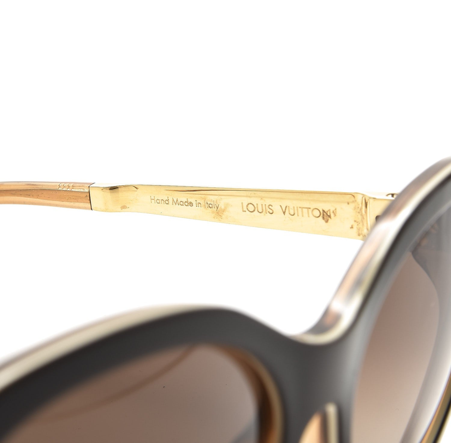 Louis Vuitton Petit Soupcon Cat Eye Sunglasses Z0487E Brown 6 of 7