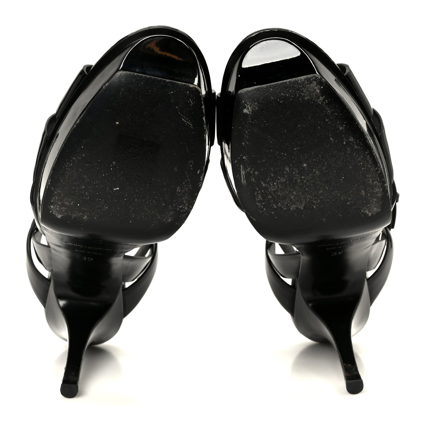 Patent Tribute 75 Platform Sandals 39 Black
