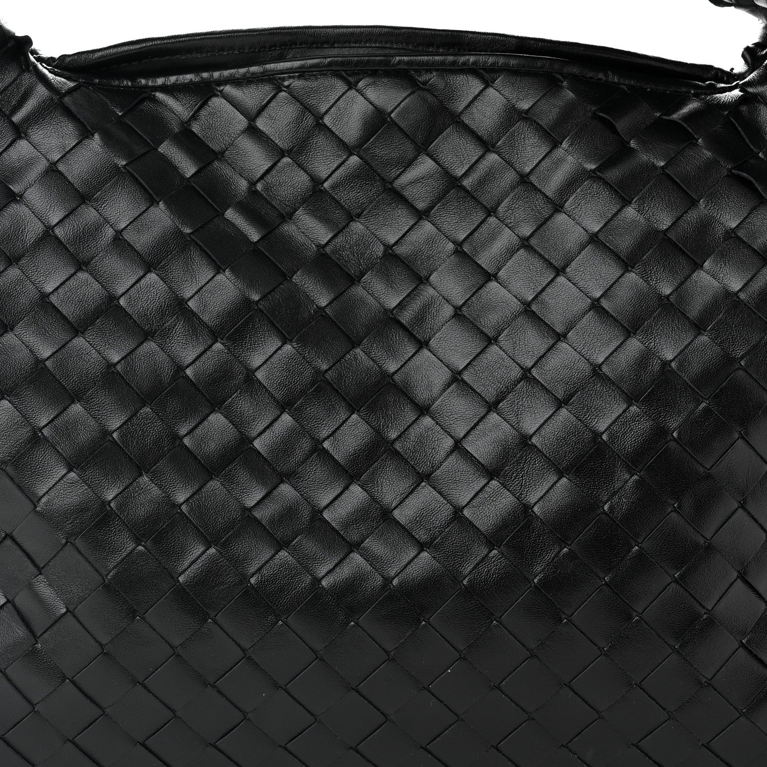 Bottega Veneta Calfskin Intrecciato Small Hop Black 8 of 10