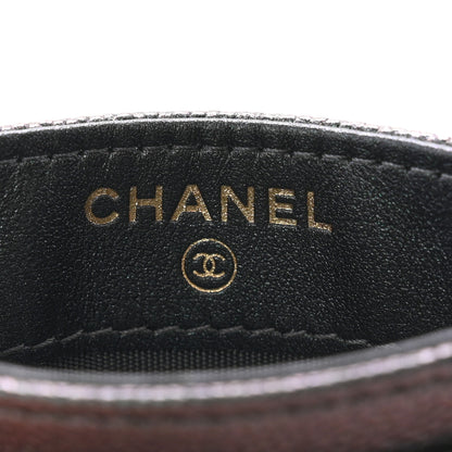 Chanel Iridescent Caviar Quilted Card Holder Black 6 of 8