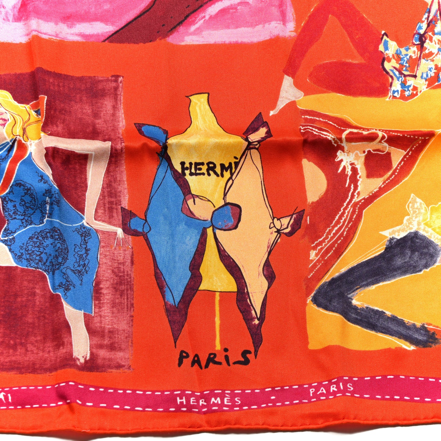 Silk J'aime Mon Carre Scarf 70