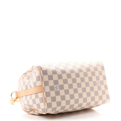 Louis Vuitton Damier Azur Speedy Bandouliere 25 4 of 10