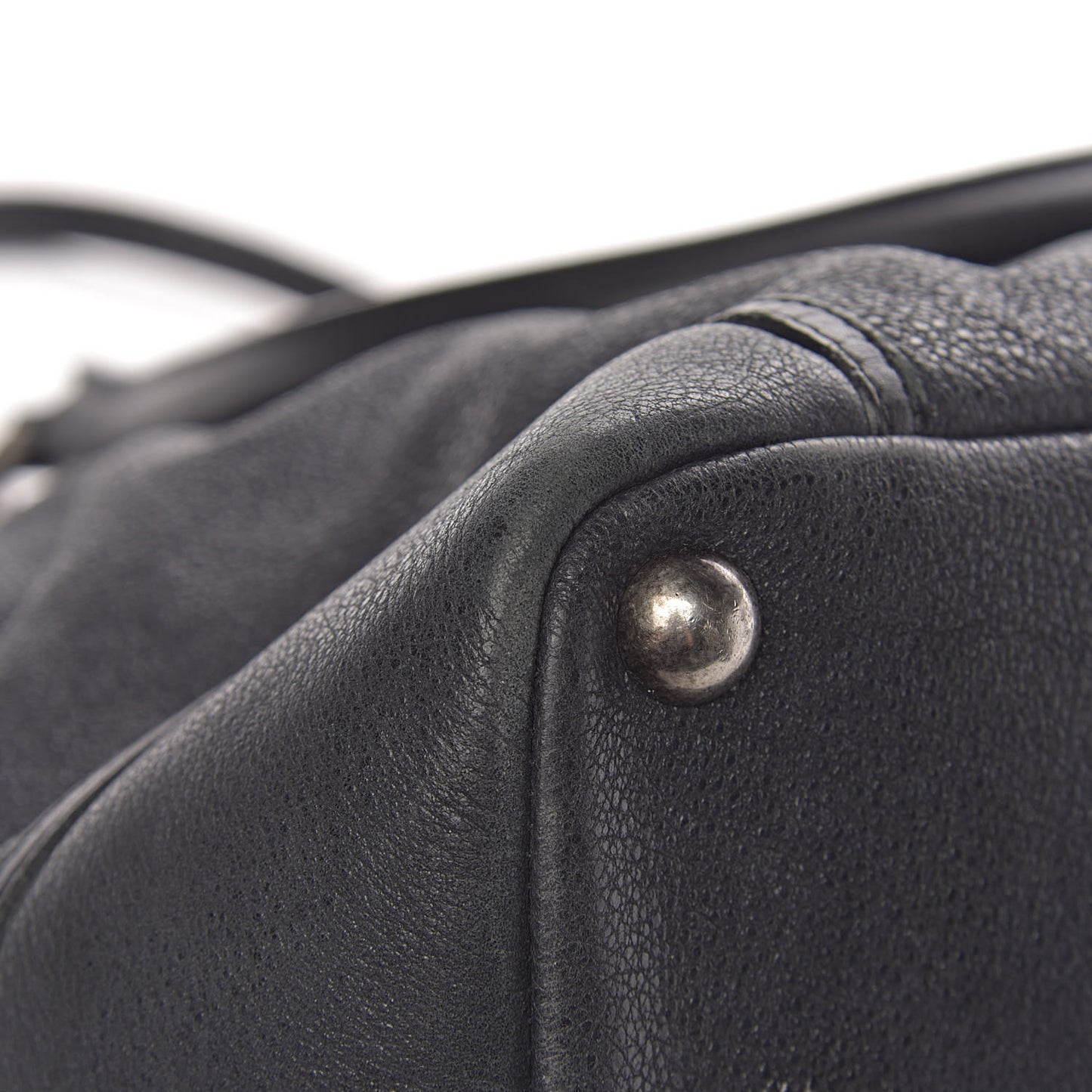 Calfskin CC Shoulder Bag Black