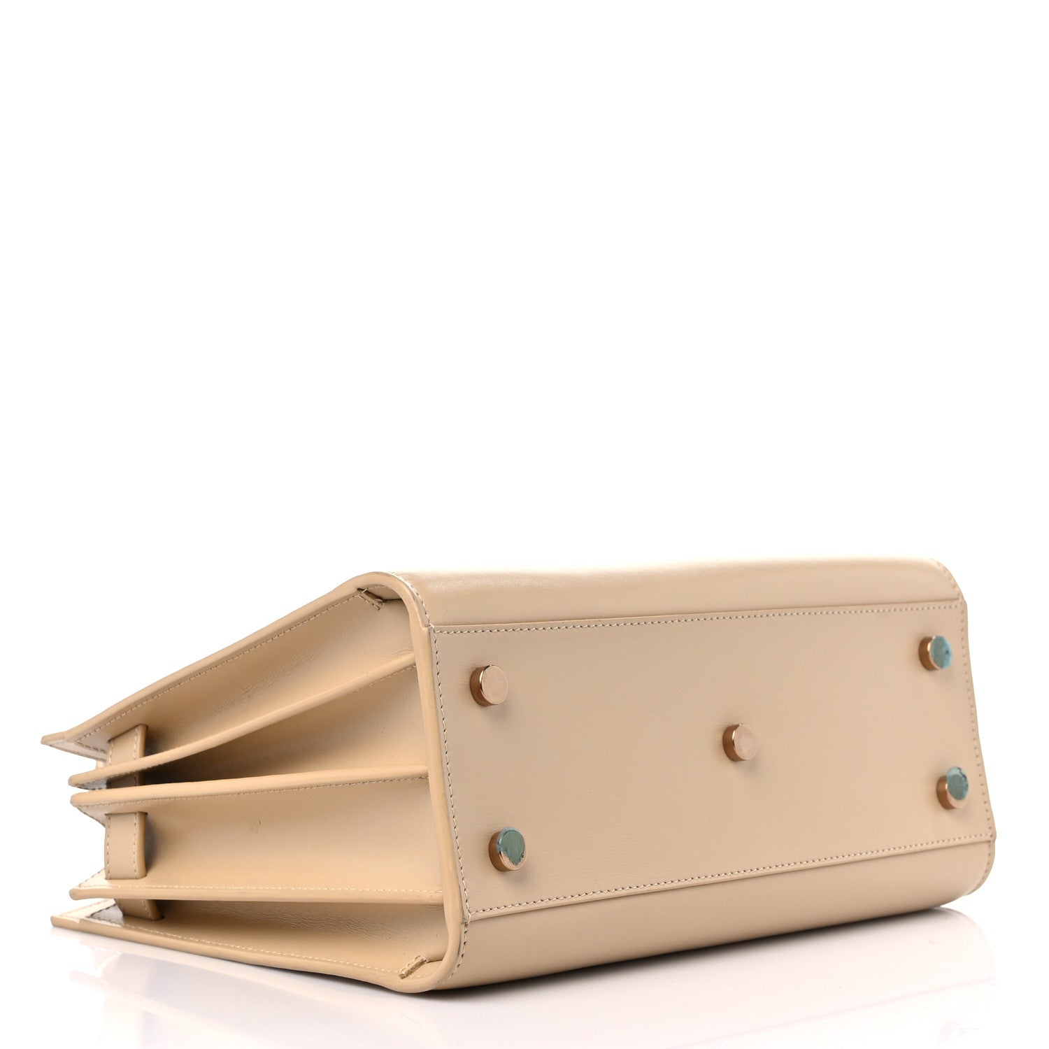 Saint Laurent Calfskin Baby Sac De Jour Dark Beige 4 of 14
