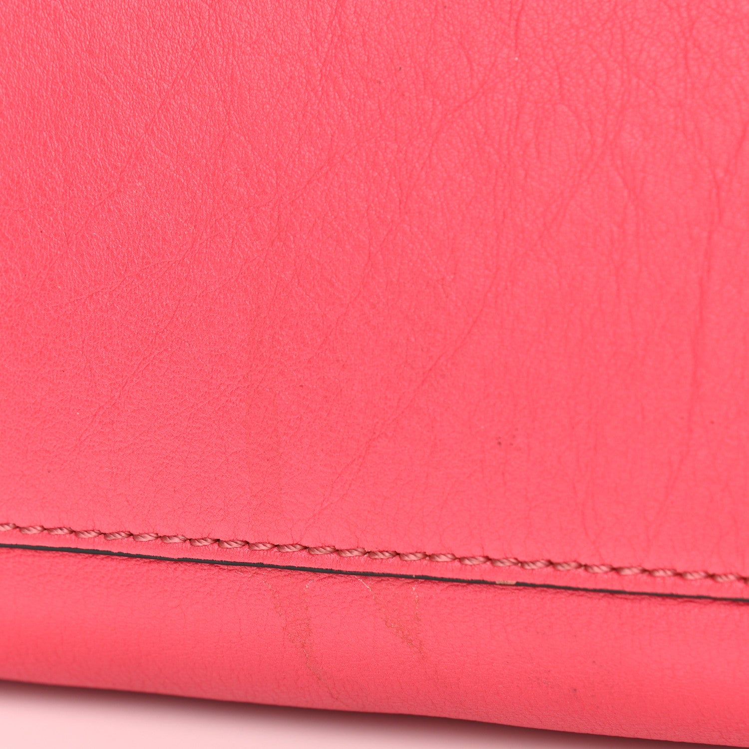 Valentino Garavani Vitello Rockstud Double Handle Tote Deep Rose 16 of 17