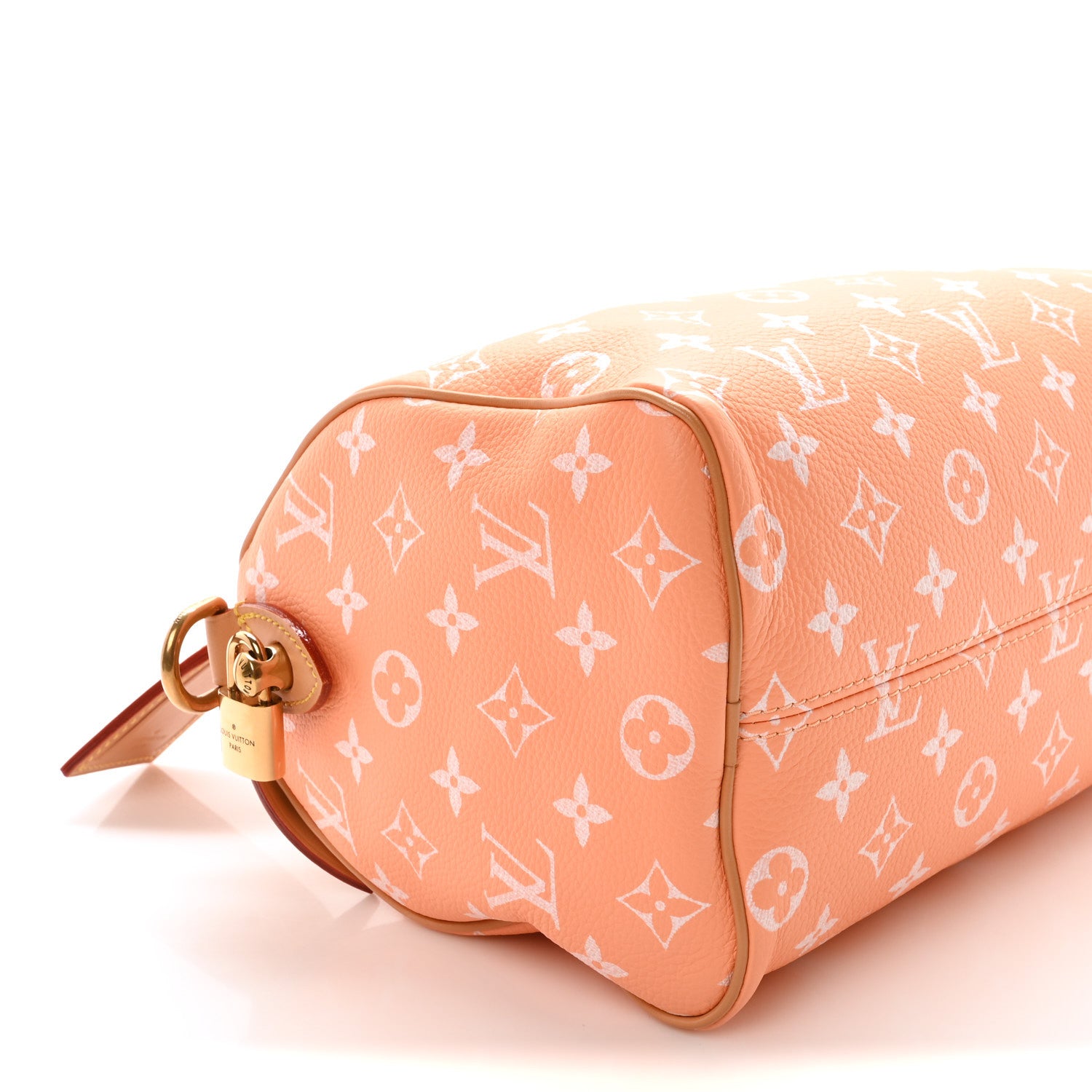 Louis Vuitton Calfskin Monogram Speedy P9 Bandouliere 25 Summer Peach 9 of 10