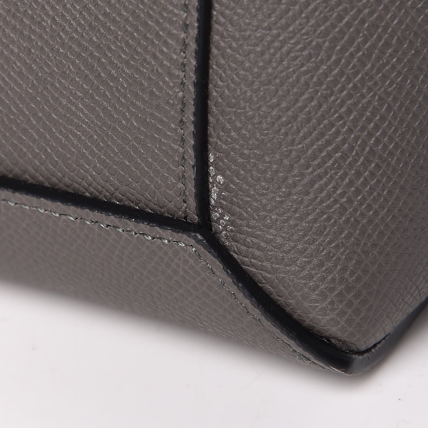 Celine Grained Calfskin Nano Belt Bag Grey 10 of 14