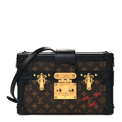 Louis Vuitton Monogram Petite Malle Black 1 of 6
