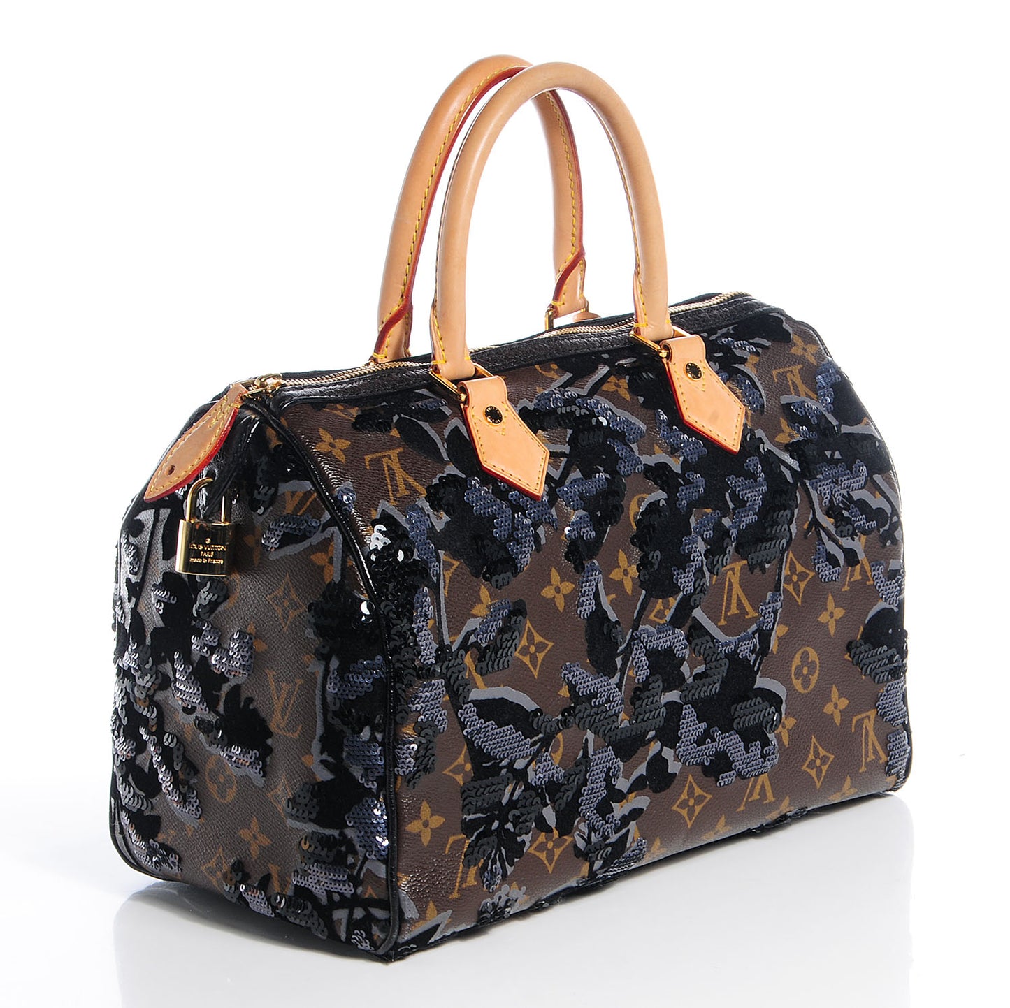 Monogram Fleur De Jais Sequins Speedy 30