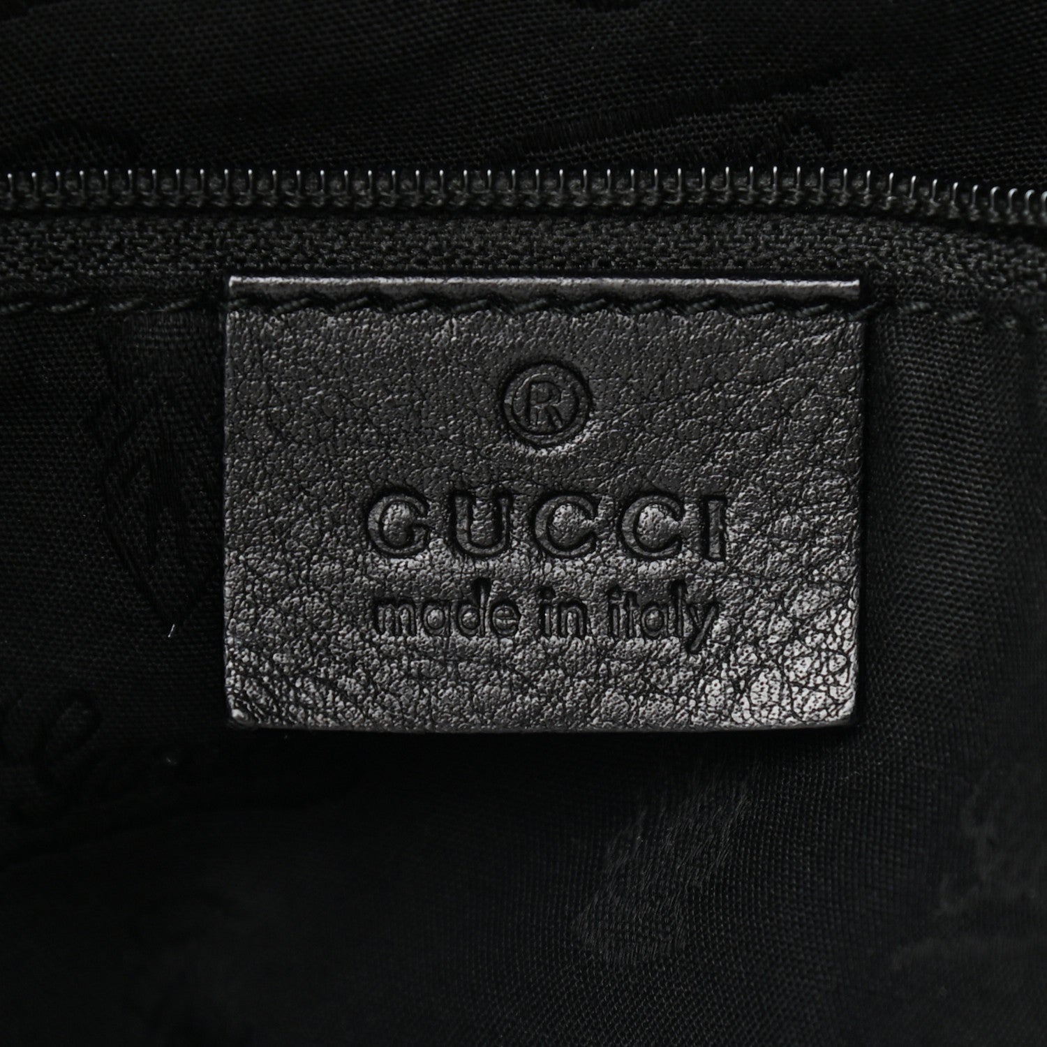 Gucci Guccissima Large New Ladies Web Hobo Black 6 of 12