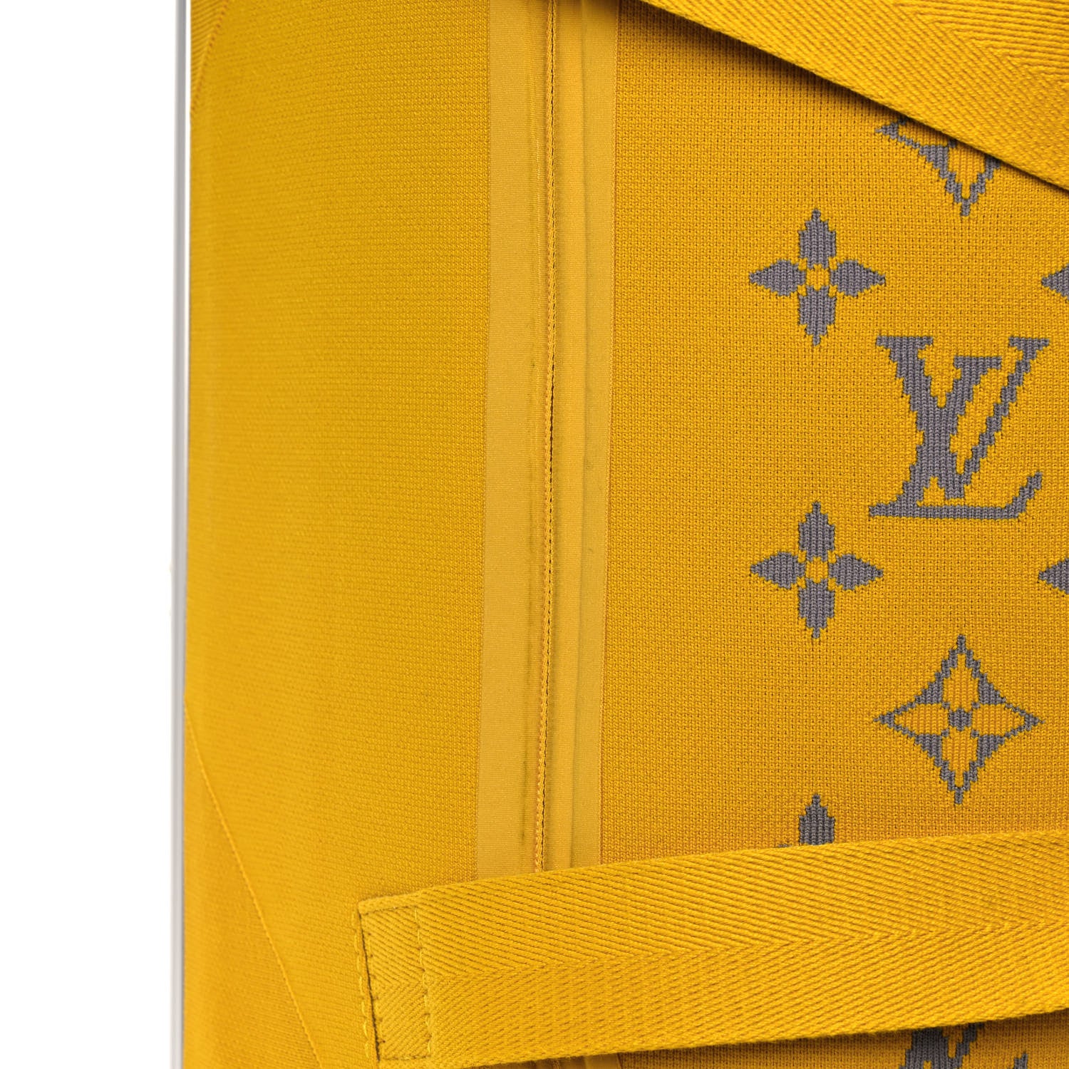 Louis Vuitton Knit Monogram Horizon Soft Duffle 55 Jaune 11 of 12