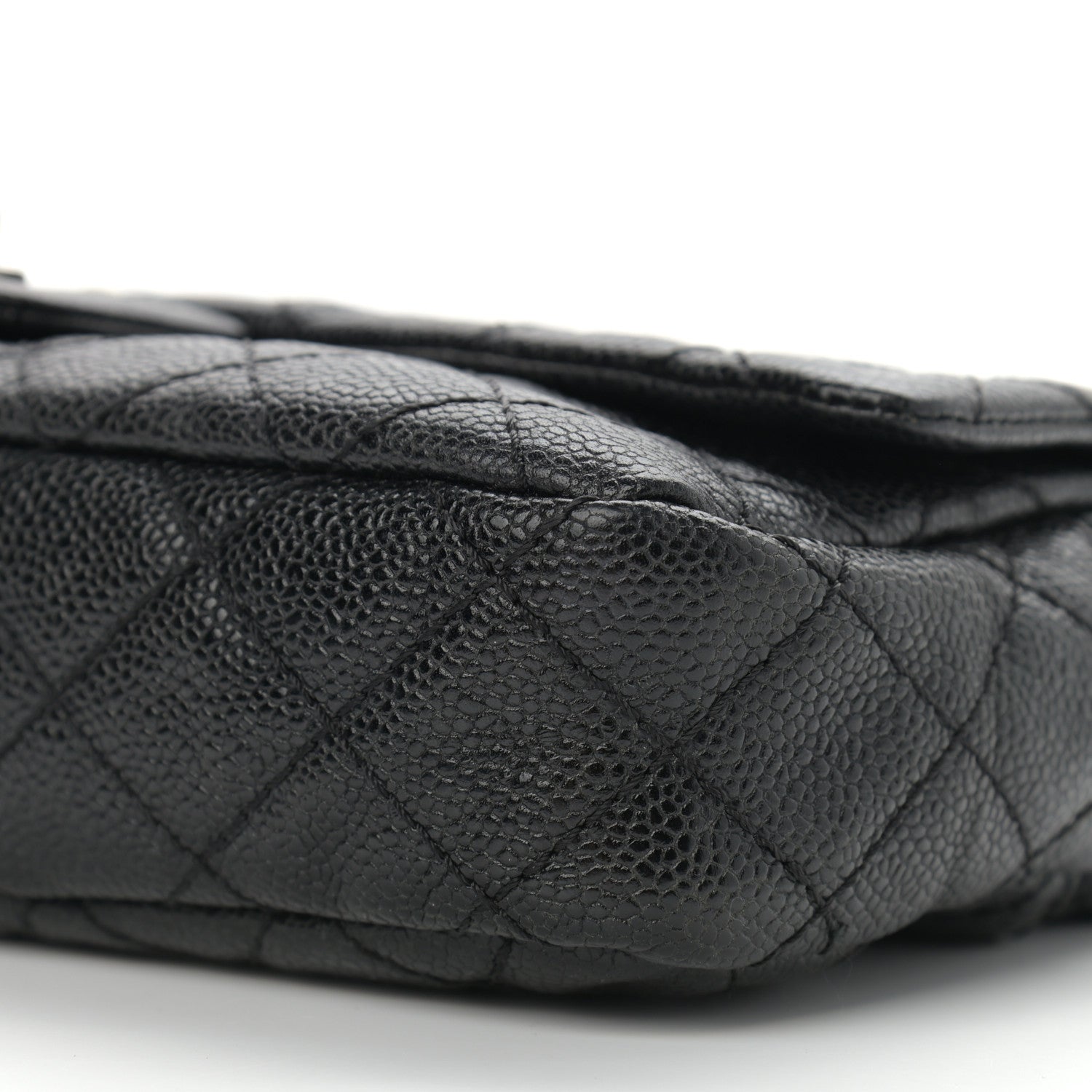 Chanel Caviar Quilted Jumbo Easy Flap Black 9 of 9