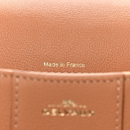 Delvaux Grained Calfskin Mini Brillant Satchel Natural 6 of 10