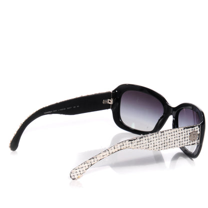 Chanel Tweed Boy CC Sunglasses 5240 White 2 of 4