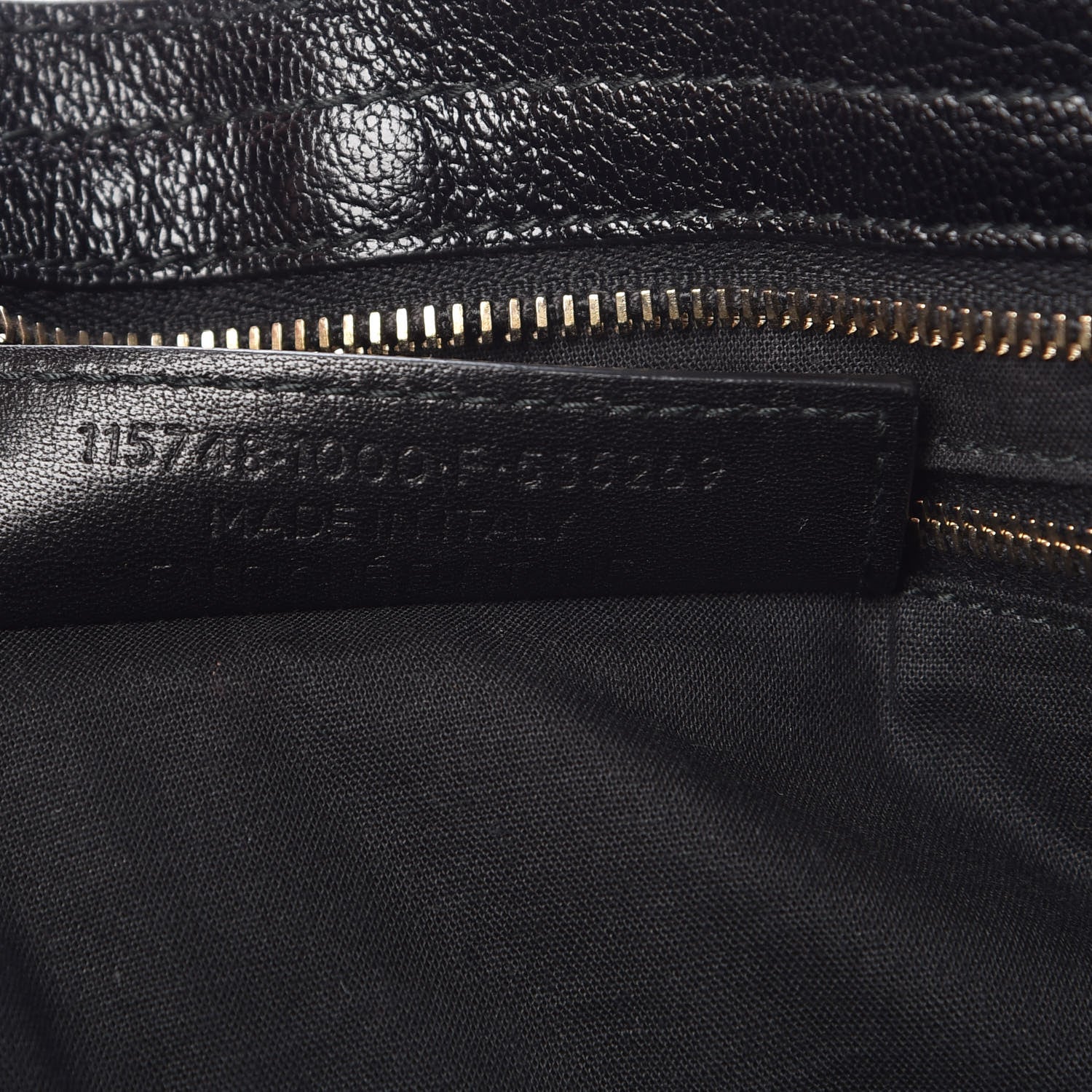Balenciaga Chevre Gold Metallic Edge Hardware City Black 7 of 8