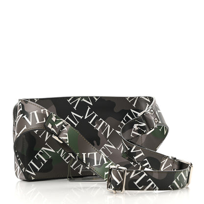 Valentino Garavani Calfskin VLTN Waist Bag Army Green 2 of 9