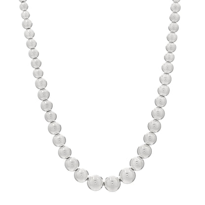 Tiffany Sterling Silver HardWear Graduated Ball Necklace 1 of 3