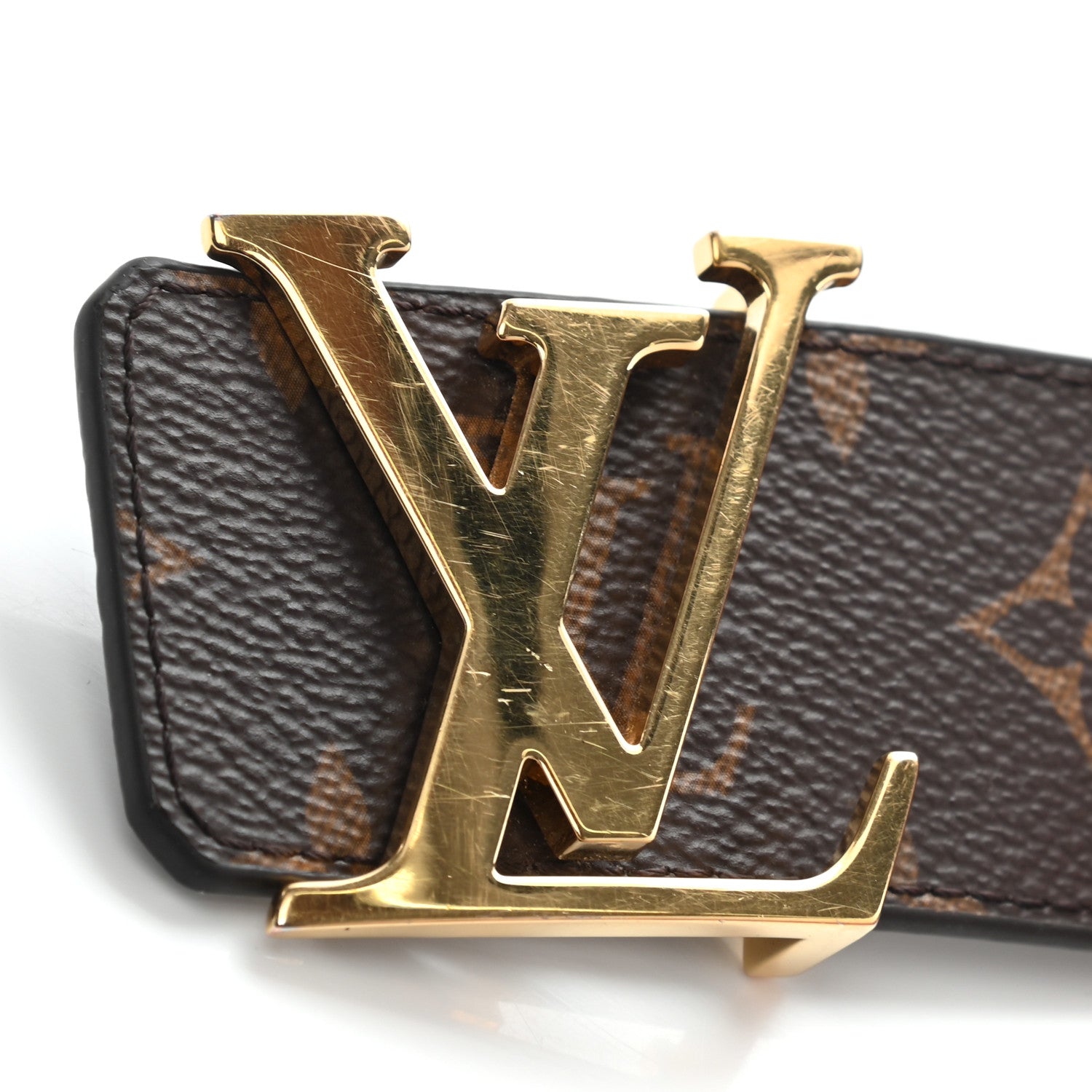 Louis Vuitton Monogram 40mm LV Initiales Belt 90 36 6 of 7