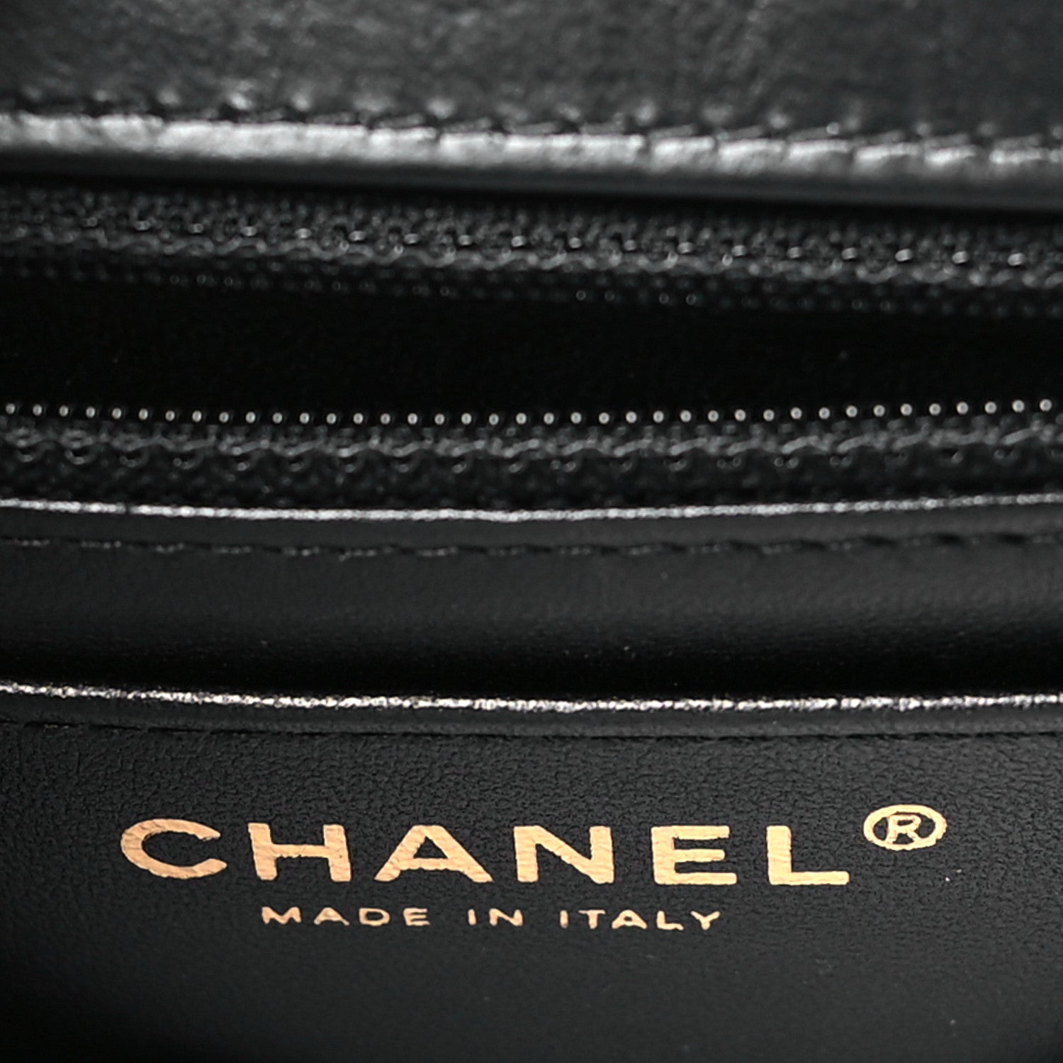 Chanel Aged Calfskin Chevron Quilted 2.55 Reissue Mini Flap Black 6 of 10