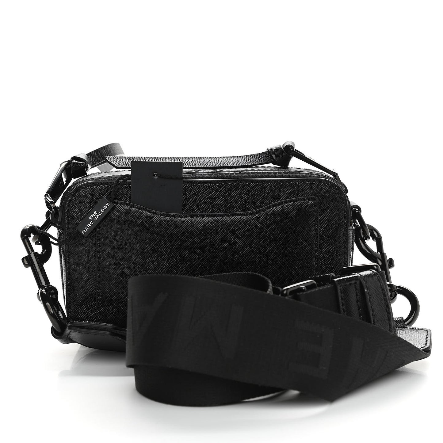Saffiano Snapshot Camera Bag Black