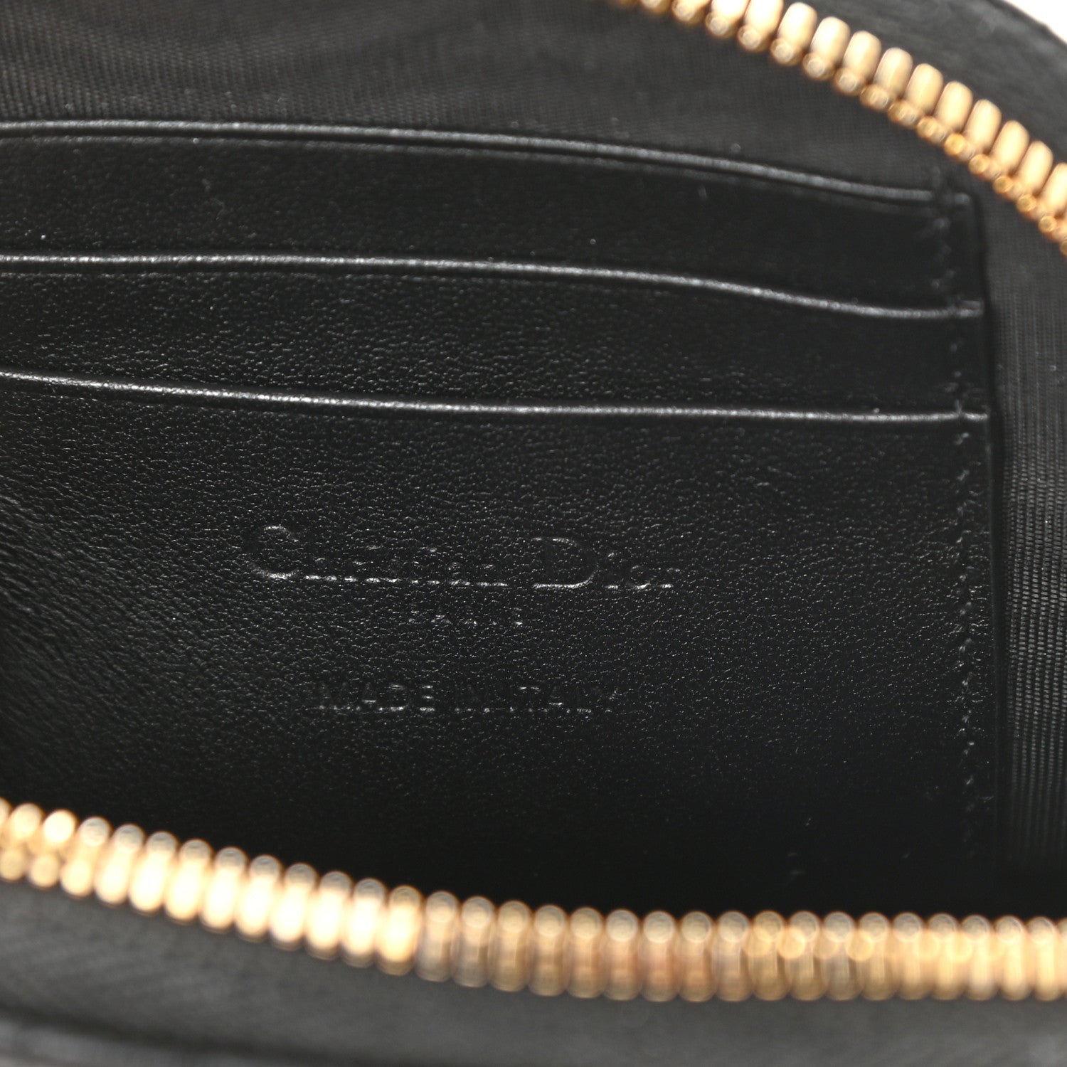 Christian Dior Lambskin Cannage Lady Dior Phone Holder Black 6 of 9