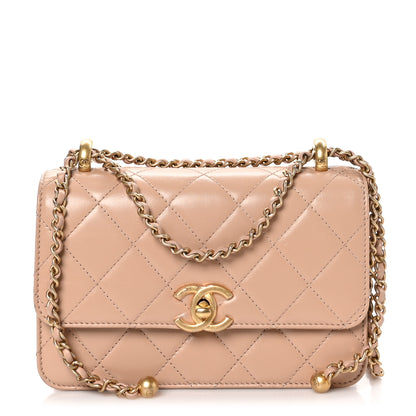 Chanel Calfskin Quilted Mini Perfect Fit Flap Beige 1 of 10