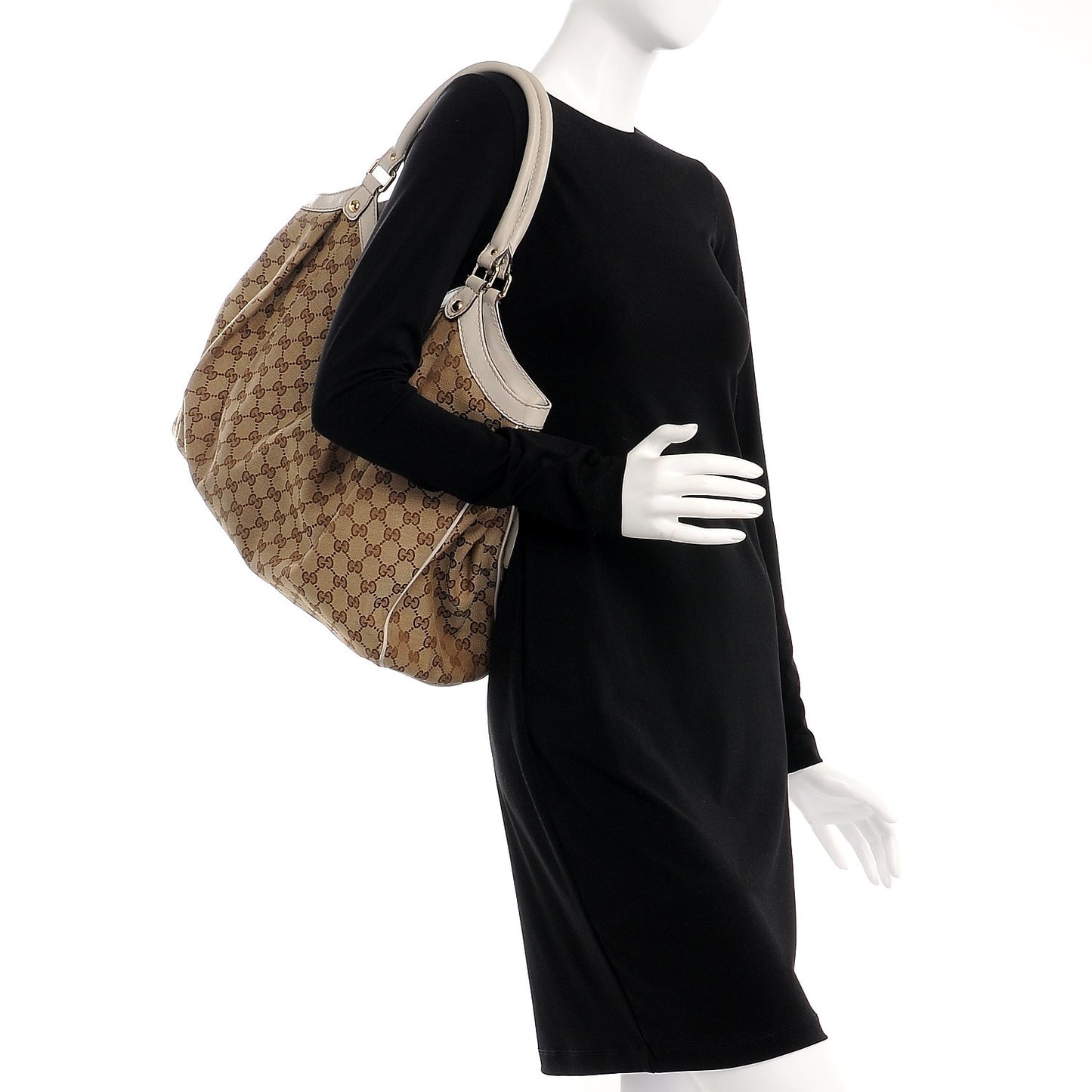 Monogram Large Sukey Tote Off White