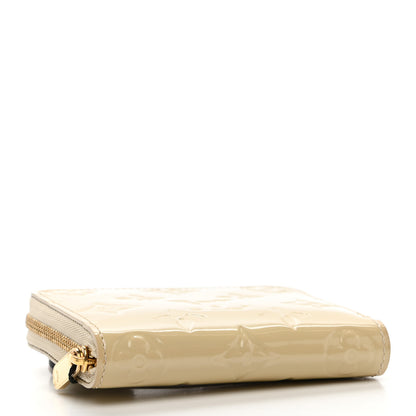 Louis Vuitton Vernis Zippy Coin Purse Blanc Corail 5 of 8